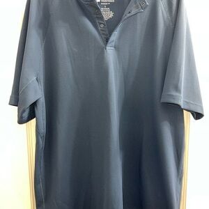 Alaskan Hardgear by Duluth Trading Co Men’s Blue Henley Shirt Size Large